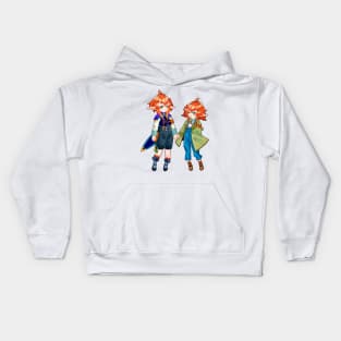 Snow Doe. Lattelia and Johannes El. Kids Hoodie